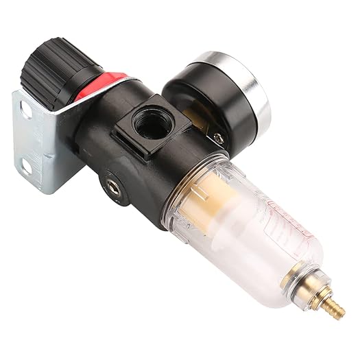 Baomain Pneumatic Filter Regulator AFR-2000 1/8"PT Air Treatment Unit w Pressure Gauge
