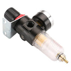 Baomain Pneumatic Filter Regulator AFR-2000 1/8"PT Air Treatment Unit w Pressure Gauge