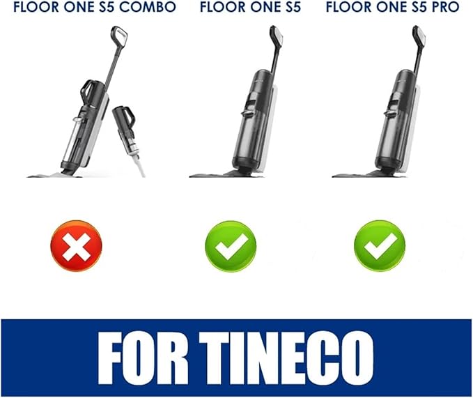 Clean/Dirt Water Tank Replacement,Compatible For Tineco,FLOOR ONE S5 / S5 PRO 2 Smart Wet/Dry Vacuum Cleaners Accessories Parts Large Capacity(DWT1)