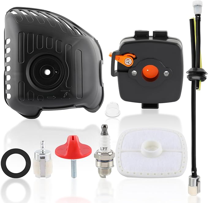 Air Filter with Cover & Air Cleaner Case Fit for Echo SRM225 SRM-225 GT225 GT-225 PE225 PE-225 Trimmer Air Filter Tune-Up Kit