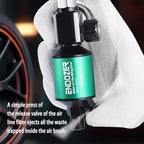 ENDOZER G1/4" Inlet and Outlet Air Compressor Water Separator Clean Dry Air, with Drain Valve and Pressure Regulator for Spray Gun