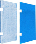 RV AC Filter Replacement Filters for-Dometic 3313107.103 3105012.003, MERV 6 for RV High-Efficiency Foam-Pad for Camper Grille Travel Trailer Replacement, 4 Pack 14” x 7.5” Filters Blue