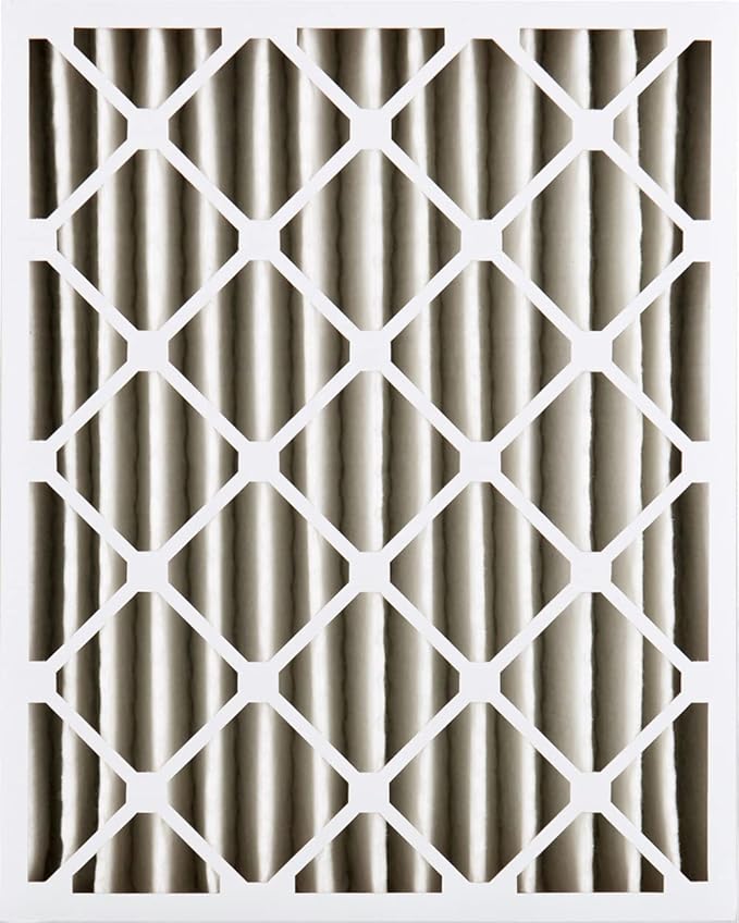 Nordic Pure 20x25x4 (Actual Size: 19 1/2 x 24 1/2 x 3 5/8) Pleated Air Filters MERV 13 Plus Carbon 6 Pack