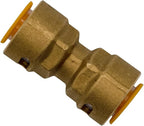 Supplying Demand SB1 1/2 Inch Quick Connect HVAC Brass Coupler Fitting