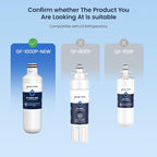 GLACIER FRESH Water Filter LT1000PC Replacement for Refrigerator, Compatible with MDJ64844601, ADQ747935 ADQ74793504 Water Filter (6 Pack)