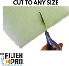Lime Green Fine Filter Media, 1" Thick, 12" x 56" Roll, Perfect for Aquariums, Ponds or Water Gardens, Made in USA