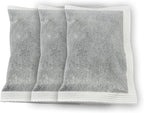 Green Piece® Activated Charcoal Air Filters for Odor Removal (Made In USA) – Compatible with ITouchless Trash Cans (Pack of 3) – Not Made by iTouchless – Premium Odor-Absorbing Filters by Green Piece®