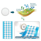 Synthetic Filter PaperStickers, 20 mm, 0.3 μm, Monotub Filter, Filter Discs Mycology - MonotubMushroom Fruiting Chamber Synthetic Filter Disc (90)
