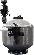 HALF OFF PONDS Simply Clear PRO Koi Pond Filter System with 2HP Blower – Filters Ponds Up to 27,000 Gallons – Bio Comb Media, 6-Way Valve, Pressure Gauge - Mechanical & Biological Filtration