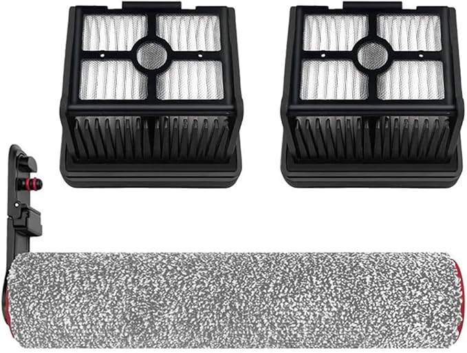 Main Roller Brushes Filter，Compatible For Dreame， H40 Ultra/H40 Pro Wet Dry Vacuum Cleaner Floor Scrubber Parts(B)