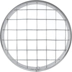 Repa Market Ø4 Inch Duct Cover – Galvanized Steel Round Duct Cap with Mesh Screen – HVAC Exhaust or Intake Vent – Exterior Pipe Air Outlet – Spiral Ventilation Ducting Metal End Plug