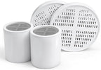 Shower Filter Replacement Cartridge Compatible with AquaHomeGroup, Vitamin C E & A Cartridges& 20-Stage Cartridges，Purified Water & Gentle Care（2Pack）