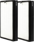 PuroAir 400 Replacement Filter - HEPA Filters up to 99.9% of Smoke, Pollen, Dust and Common Household Pollutants - HEPA Air Filter Replacement for PuroAir 400 Air Purifier (2 Pack)