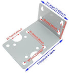 FDXGYH Water Filter Housing Bracket Water Purifier RO Machine Metal Housing Fixed Bracket [10-inch/20-inch]