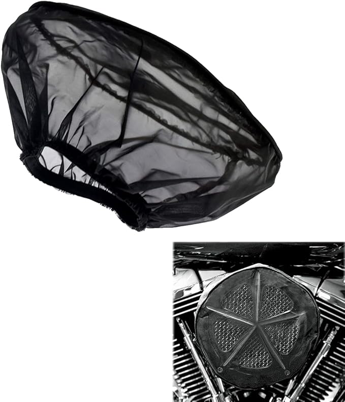 Motorcycle Waterproof Air Filter Rain Sock Dustproof Protective Cover for Harley Dyna Sportster Touring Softail Air Filter Cleaner Kits Harley Davidson Touring Road King Softial Fat Boy 1993-2023