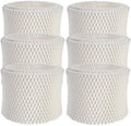 6-Pack Humidifier Wicking Filters Replacement Compatible for Honeywell HAC-504, HAC-504AW, HCM-350, HCM-300T, HCM-600, HCM-710, HCM-315T Series Humidifiers