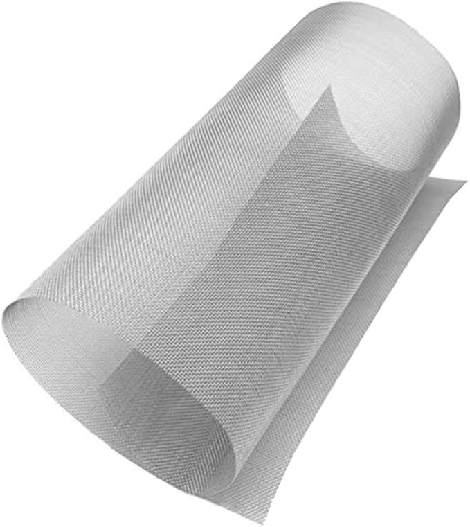 Stainless Steel Woven Wire Mesh 304 Stainless Steel Insect Screen Mesh, 20 Mesh 120 Mesh Air Vent Mesh Metal Woven Wire Mesh for Vent, Filter, Window & Garden