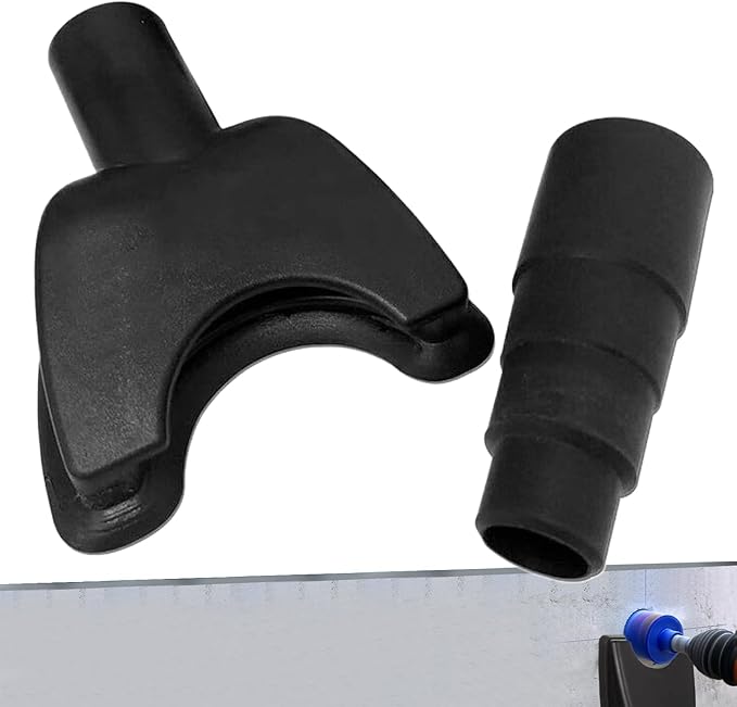 Drill Dust Collector - Heavy Duty Dust Bowl Vacuum, Power Tool Debris Catcher | Hole Saw Dustt Guard, Vacuum Attachment for Masonry Carpentry Construction, Traps Particles Protects Air Quality
