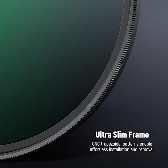 Neewer 62mm Black Diffusion 1/8 Filter Soft Dreamy Cinematic Effect Filter Ultra Slim Water Repellent Scratch Resistant Optical Glass, Multi Nano Coatings for Video/Vlog/Portrait