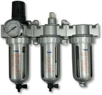 3/8" COMPRESSED AIR FILTER REGULATOR/DESICCANT DRYER/COALESCING FILTER