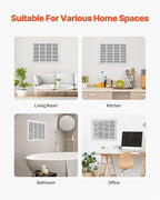 Decorative Return Air Grille Cover, Wall/Ceiling Vent Cover with Adjustable Design, Durables & Easy-to-Install for Home & Office, Cold Air Return Vent Cover(32x44in (81x112cm))