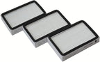 EZ SPARES 3 PCS Replacement for Kenmore EF2 (EF-2) Exhaust HEPA Vacuum Replacement Filter Compares to 86880 and for Panasonic MC-V194H HEPA Filter