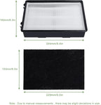 HAPF600 HEPA Filter Replacement Compatible with Holmes Air Purifier True HEPA Filter B&Carbon Pre-filters, Replace HAPF600D HAPF600D-U2 HAP615 HAP625 HAP650 HAP675 HAP725 HAP750-3 Packs