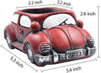 Cement Red Car Succulent Planter Flower Pots Succulent Plants Containers, Small Pot for Cactus Decor Planters for Indoor Plants
