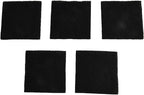 Activated Carbon for Compost Bins – Natural For Control for Indoor Use, 8x8 cm Square Air Purifying Insert, Long Lasting Replaceable Filter for Home Garden Composting Accessories