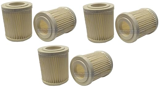 Arrow Pneumatics 3 Micron Replacement Filter Element EK35-3, Particulate Moisture Removing F3 Filters (3um, 06 Pack)