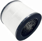 H08 Replacement Filter For Air Purifiers Compatible with Himox H08 H08P Air Purifiers, H13 4-Stage Filtration Activated carbon Air Clean Dust VOCs Odor PM2.5,2-Pack