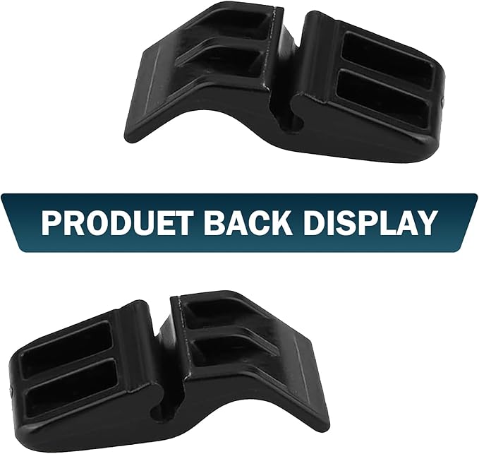 leechio 2 PCS Automotive Air Filter Housing Clip, Air Grille Top Cover Buckle, for Honda Fit 2009-2020, Insight 2000-2006, Accord 2018-2022 Air Cleaner Accessories Clip (Black)