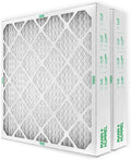 Mann+Hummel 20x20x4 MERV 8 Pleated HVAC AC Furnace Air Filters. 2 Pack. (Exact Size: 19.5 x 19.5 x 3.75 Inches)