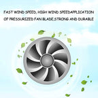 Inline Extractor Duct Fan with Speed Controller 3 Inch/75mm Air Diffuser Booster 10W 12V Air Circulation Blower for Greenhouse Attic Wardrobe
