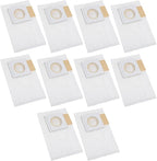 5-Layer Electrostatic Fleece 197903-8 Filter Bags With Rubber Seal For 36V 18V X2 Backpack Vacuum XCV05 XCV09 XCV10 Dust Collection 4-Pack ﻿(10 PACK)
