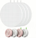 4 Pack Nail Dust Collector Replacement Filter, Compatible with MelodySusie HPro & SProR, Reusable Filters for Nail Dust Vacuum Machine, Round Shape