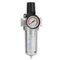 1/2" Air Filter Regulator - Air Compressor Water Trap Filter Regulator - with Mount Connection - Aluminum