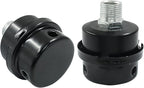 Hordion 2 Pack Air Compressor Silencer, 1/2" Thread Air Compressor Intake Filter Sound Muffler Replacement Parts 20mm for Blowers Generators Exhaust Ports