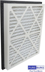 PUREBURG 20x30x3 Replacement Filter Compatible with Zephyr VGF Series 20x30x3 Whole Home Return Air Grille Filter,2-Pack Merv13