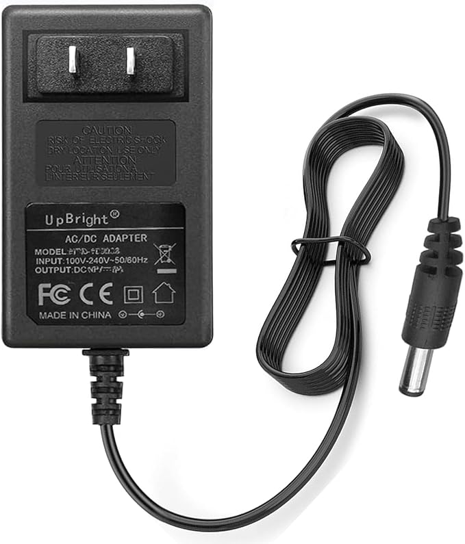 UpBright 24V AC/DC Adapter Compatible with LEVOIT LAP-V102S-WUS Vital 100S Smart True HEPA Air Purifier Home Room Bedroom Air Quality Light Sensors H13 1.5A 36W 24VDC Power Supply Cord Battery Charger