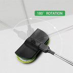 Spinning Cleaner Vacuum,Electric Mops for Floor Cleaning,Cordless Electric Mop,Floor Scrubber and Polisher Machine,Buffer Polisher for Home with Replacement Pad，Includes 10 PCS Cleaning Cloth