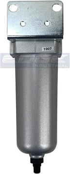 3/4" NPT Industrial Particulate Filter, Removes Water, Moisture, Debris from Compressed Air Lines, 5oz Bowl (175 PSI Max)