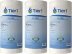 Tier1 5 Micron 10 x 4.5 Water Filter | Spun Wound Polypropylene Whole House Water Filter Cartridge | Replacement for Pentek DGD-5005, WDGD-5005, 155357-43 | 4.5 x 10 Water Filter (3-Pack)
