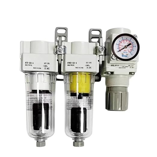1pc Air Combination Air Filter + Mist Separator + Regulator AC AC40C AC40C-B AC40C-03/04/03G/04G/03E/04E/03D/04D/03C/DG/CG/DE/CE-B(AC40C-03DG-B)