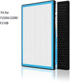 Air Purifier Filter, Compatible For TCL, TKJ-220B / 210B / 220A 295×245×25MM/10MM Air Purifier Filter