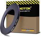 72mm Lens to 49mm Camera Lens Adapter,72mm-49mm Filter Step-Down Ring,Compatible All 49mm Filter Accessory.Made from CNC Machined