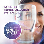 Home Master TMHP-L HydroPerfection RO System, 9-stages, 99% rejection DOW membrane, Patented 2-pass Remineralization, 4.5sec Fill Rate, 1:1 Waste Ratio, UV 99.9% EPA 97952AZ1, Lux Faucet, Fridge Ki