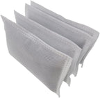 8 Pack Activated Charcoal Odor Absorbing Filter Refill Deodorizer Compatible with iTouchless Trash Cans 8 Gallon and Larger (Large)