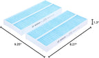 BOSCH 6007C HEPA Cabin Air Filter - Compatible with Select Infiniti QX56; Nissan Armada, Titan