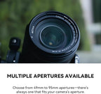 Kase 77mm Magnetic Adapter Ring, Aviation Aluminum 0.5s Snap-On Frame for CPL/ND/UV Filters, No Light Leak & Vignette, Ultra-Thin Stackable for DSLR Mirrorless Wide-Angle Vlog
